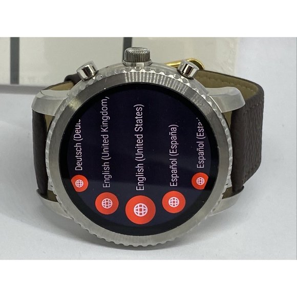 Fossil Gen 3 Authentic Genuine Smart Watch Custom Band FTW4003 CR593